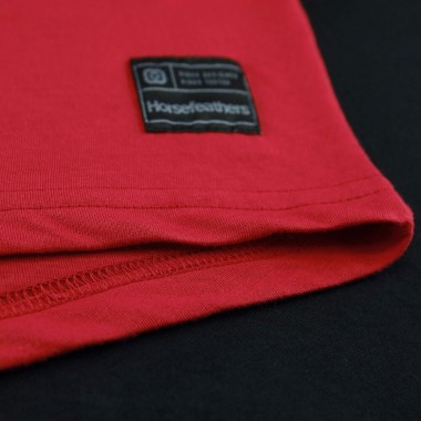 HORSEFEATHERS FURY T-SHIRT TRUE RED