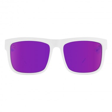 SPY DISCORD SLAYCO SUNGLASSES MT WHT-VP HP BRNZ/PRP SPEC MIR