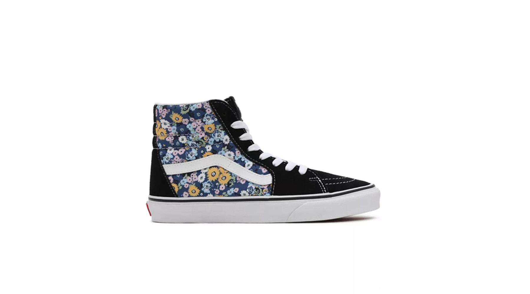 VANS SK8HI SHOES FLORAL BLACK/MULTI