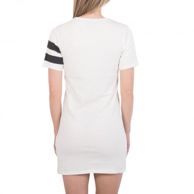 HURLEY OCEANCARE O&O TEE DRESS MARSHMALLOW