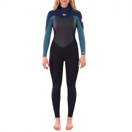 RIP CURL OMEGA 4/3 STEAMER W WETSUIT GREEN