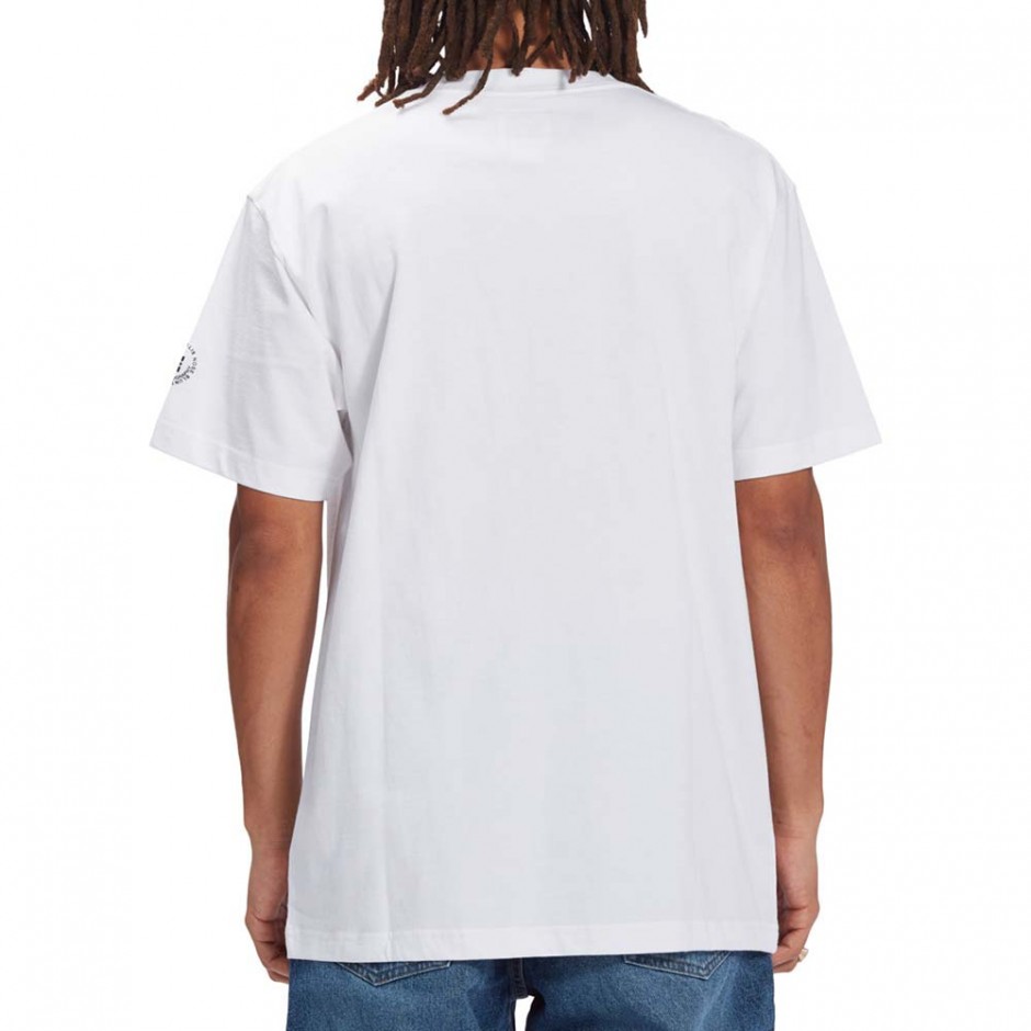 DC BLABAC STACKED TEE WHITE