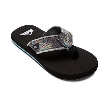 QUIKSILVER MONKEY ABYSS YOUTH SANDALS GREY 1