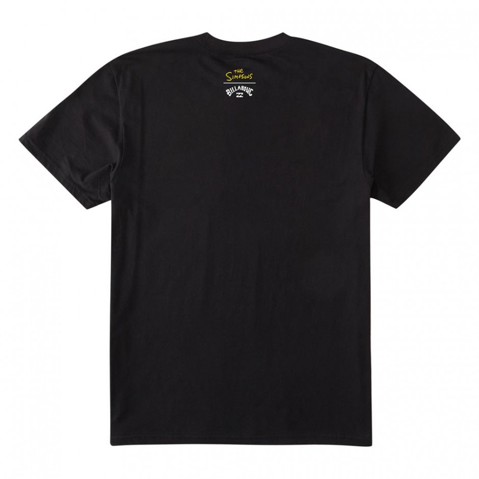 BILLABONG X SIMPSONS DUFF HOMER TEE BLACK
