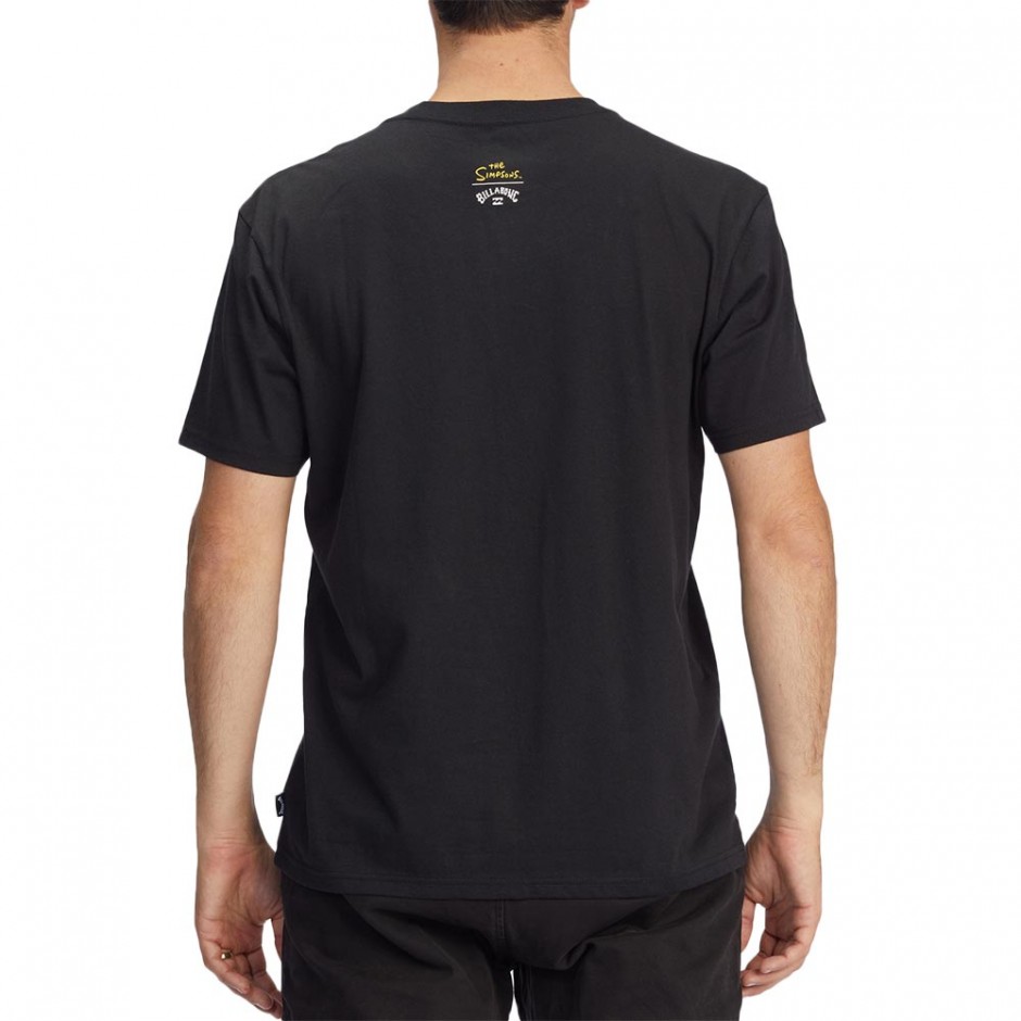 BILLABONG X SIMPSONS DUFF HOMER TEE BLACK