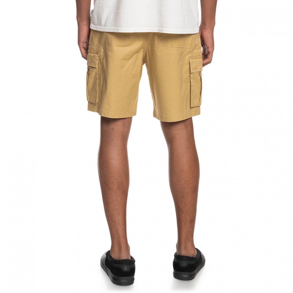 QUIKSILVER RELAXED CARGO SHORTS PRAIRIE SAND
