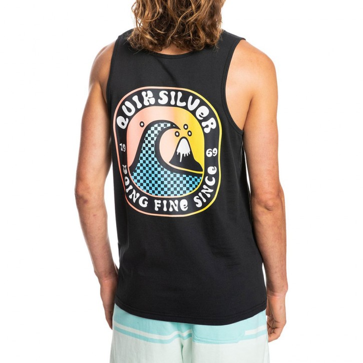 QUIKSILVER ANOTHER STORY TANK BLACK