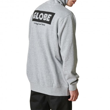 GLOBE LIVING LOW VELOCITY HOODIE GREY MARLE