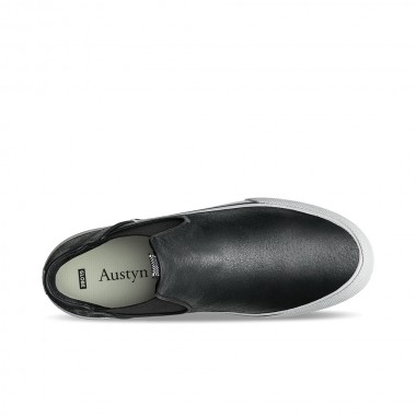 GLOBE DOVER SHOES BLACK DISTRESS/GILLETTE