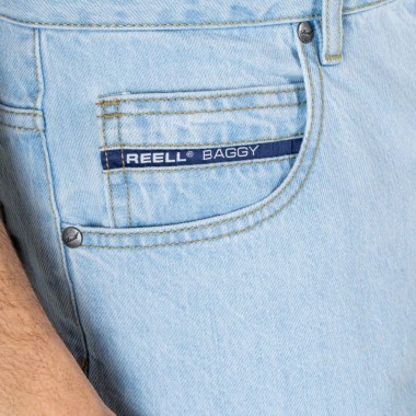REELL BELMONT SHORTS ORIGIN LIGHT BLUE