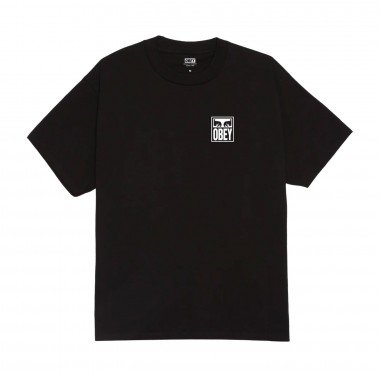 OBEY EYES ICON 2 CLASSIC TEE BLACK