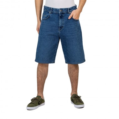 REELL SOLID SHORTS RETRO MID BLUE