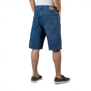 REELL SOLID SHORTS RETRO MID BLUE