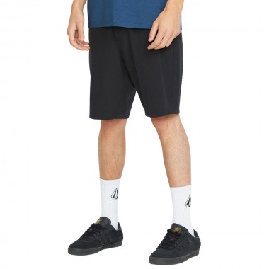 VOLCOM FRICKIN CROSS SHRED SHORTS 20&quot BLACK