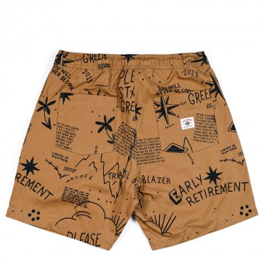 THE DUDES TRAIL BLAZER SHORTS TAN