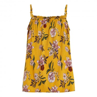 PROTEST PRTADIRA SPAGHETTI TOP TUMERICYELLOW