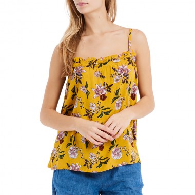 PROTEST PRTADIRA SPAGHETTI TOP TUMERICYELLOW