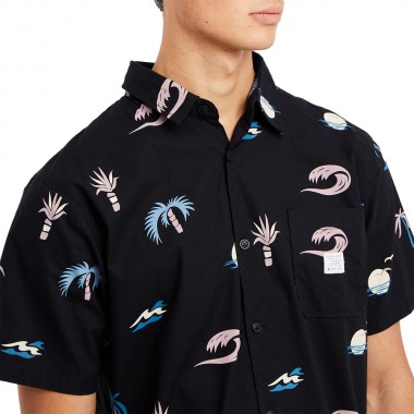 PROTEST PRTNEMTO SS SHIRT TRUE BLACK