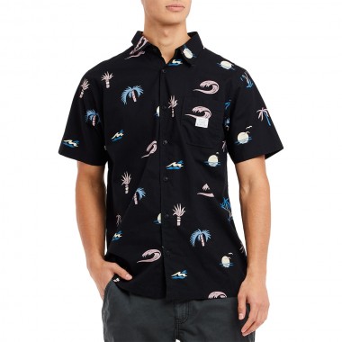 PROTEST PRTNEMTO SS SHIRT TRUE BLACK
