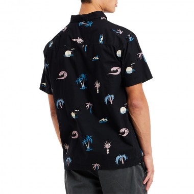 PROTEST PRTNEMTO SS SHIRT TRUE BLACK
