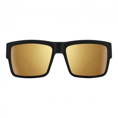 SPY CYRUS SUNGLASSES CLUB MID SFT MT BLK/HP BRNZ/GLD SPEC MR