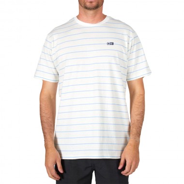 SALTY CREW AHOY KNIT TEE VINTAGE WHITE