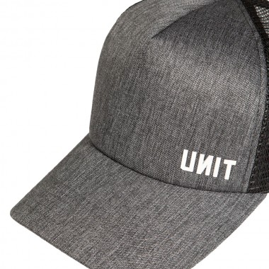 UNIT CLAVE TRUCKER CAP CHAR HEATHER