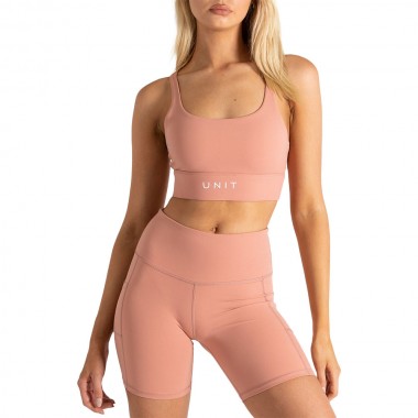 UNIT ENERGY STRAP SPORTS BRA DUSTY ROSE