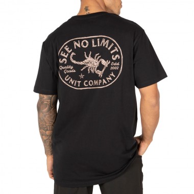UNIT DUNE TEE BLACK