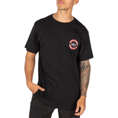 UNIT FELIX TEE BLACK