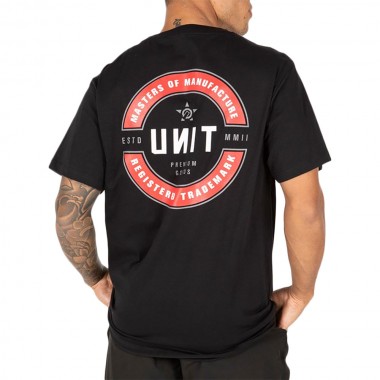 UNIT FELIX TEE BLACK