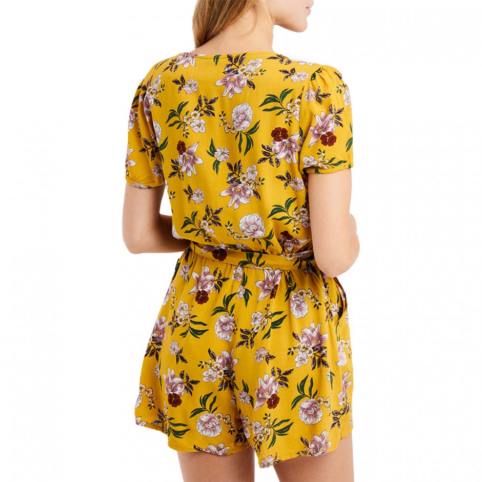 PROTEST PRTLEILANI PLAYSUIT TUMERICYELLOW