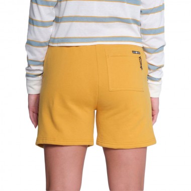 SALTY CREW ALPHA W SWEATSHORT OCHRE