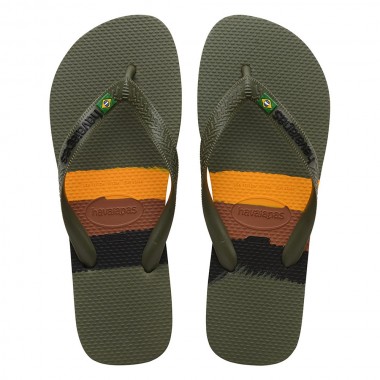 HAVAIANAS BRASIL TECH SANDALS GREEN