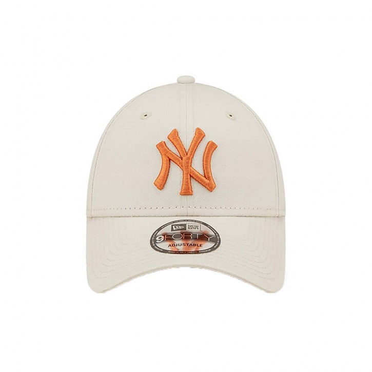 NEW ERA LEAGUE ESSENTIAL 9FORTY CAP NY YANKEES LIGHT BEIGE