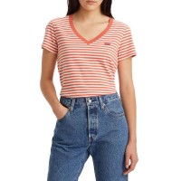 LEVI’S® PERFECT W VNECK TEE RED
