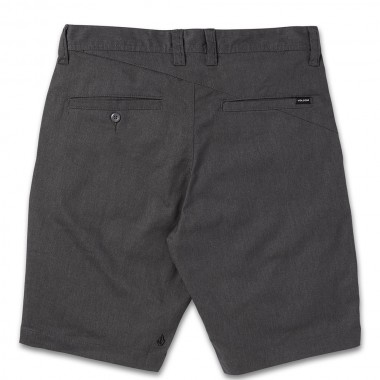 VOLCOM FRICKIN MODERN STRETCH SHORTS 21 CHARCOAL HEATHER