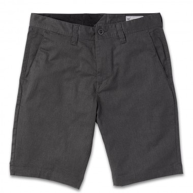 VOLCOM FRICKIN MODERN STRETCH SHORTS 21 CHARCOAL HEATHER