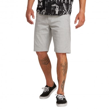VOLCOM FRICKIN MODERN STRETCH SHORTS 21 GREY