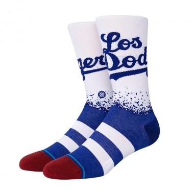 STANCE DODGERS CONNECT SOCKS WHITE