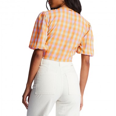 BILLABONG AS YOU WISH CROPPED SHIRT MULTI