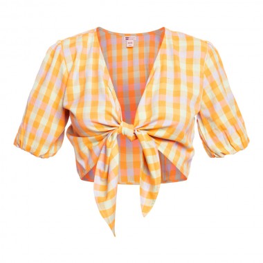 BILLABONG AS YOU WISH CROPPED SHIRT MULTI