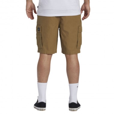 BILLABONG COMBAT CARGO SHORTS LIGHT KHAKI