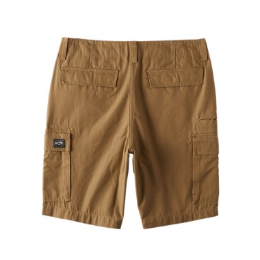BILLABONG COMBAT CARGO SHORTS LIGHT KHAKI