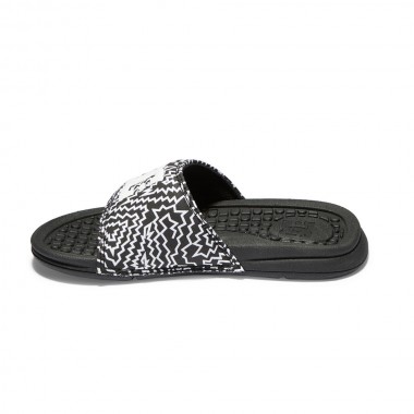 DC BOLSA K SANDALS BLACK/WHITE PRINT