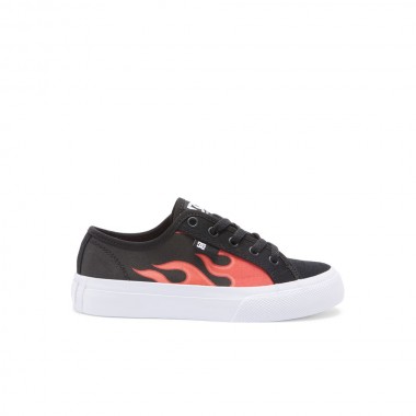 DC MANUAL K SHOES BLACK/GREY/WHITE