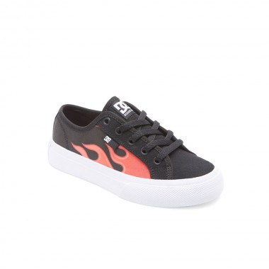 DC MANUAL K SHOES BLACK/GREY/WHITE