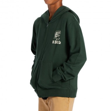 DC PLAYTIME K ZIP HOODIE SYCAMORE