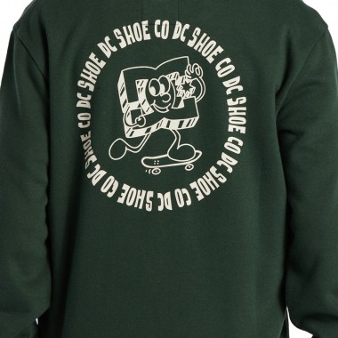 DC PLAYTIME K ZIP HOODIE SYCAMORE