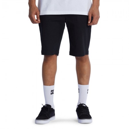 DC WORKER RELAXED CHINO SHORTS BLACK